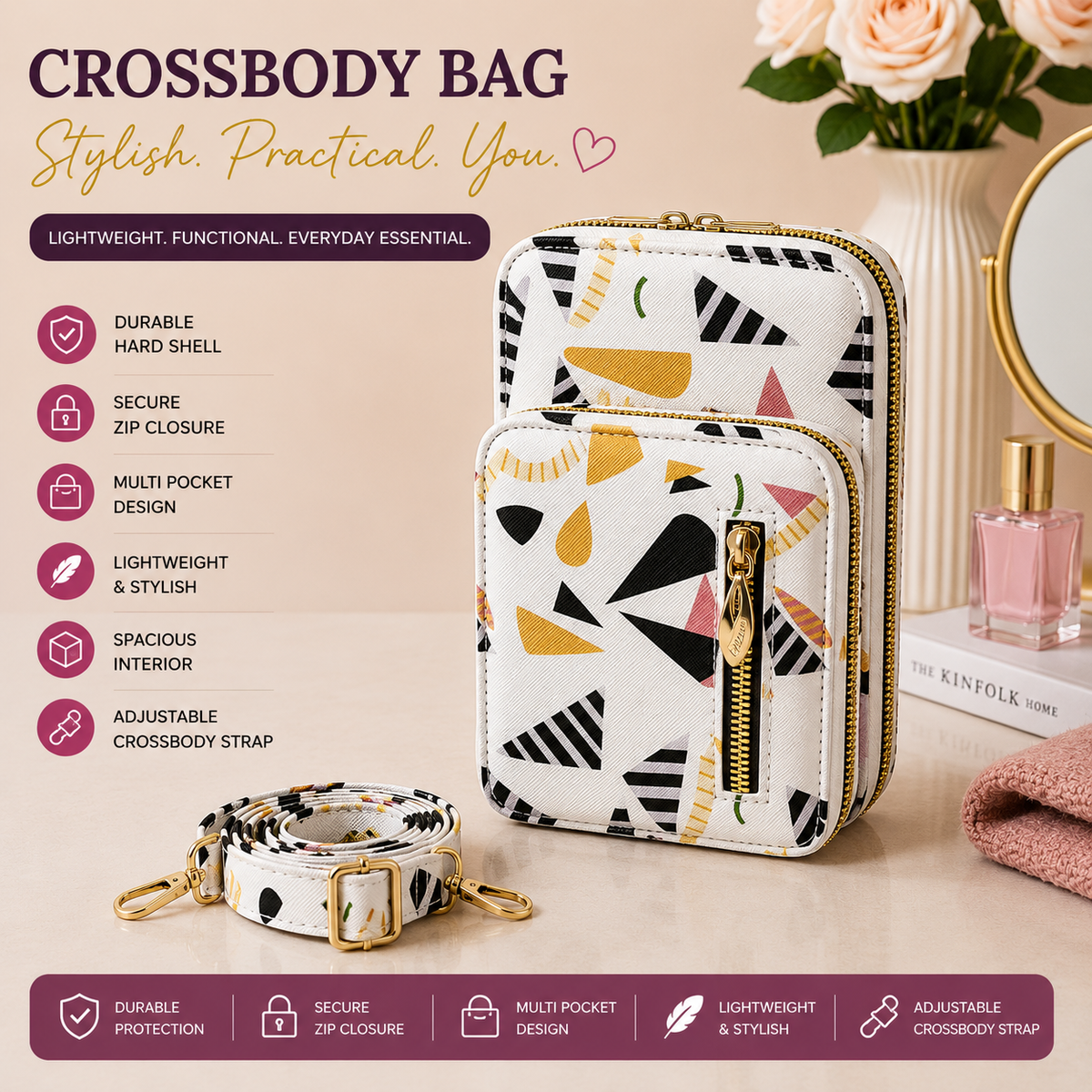 Crossbody Bag β Compact, Stylish & Practical