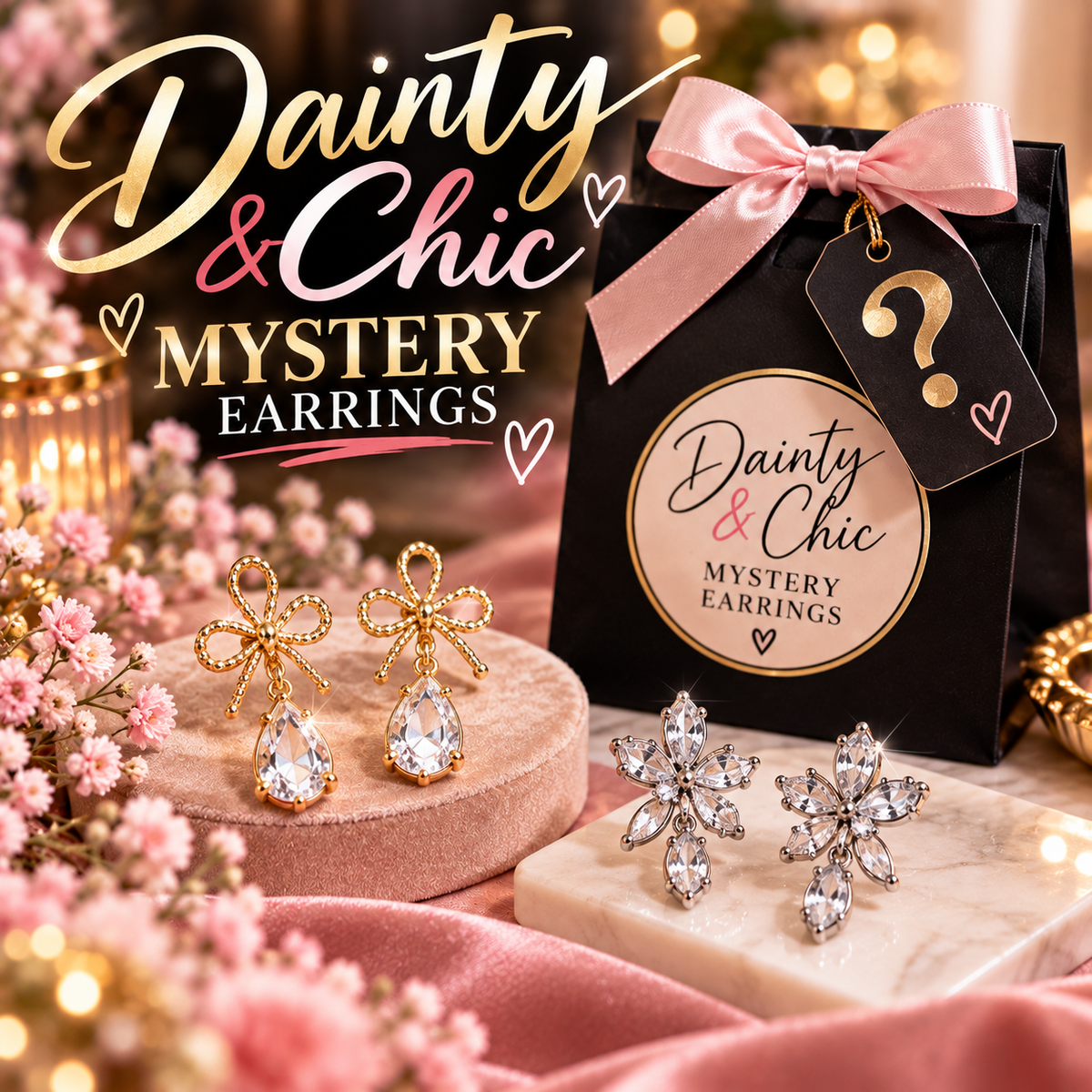 Dainty & Chic Mystery Earrings