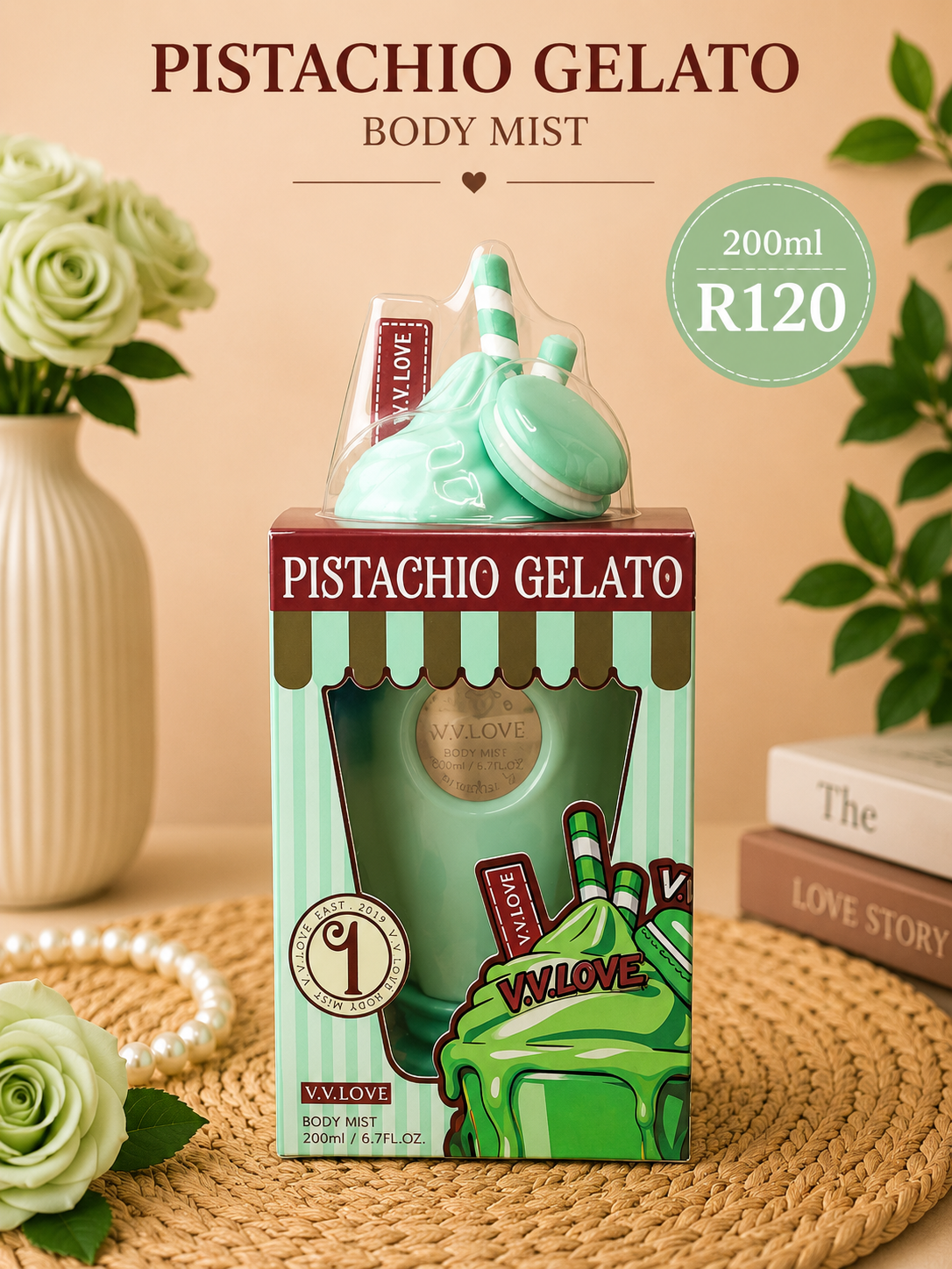 V.V.LOVE 200ml Body Mist Collection