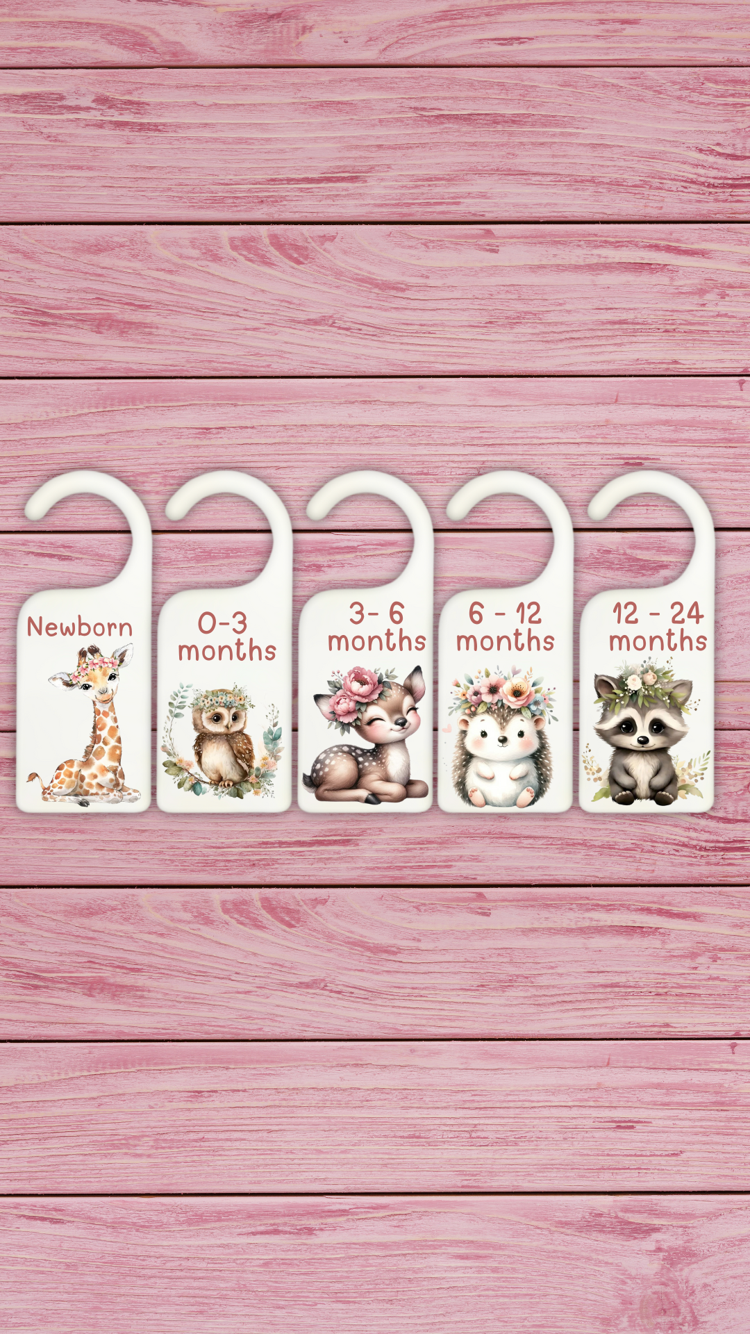 Baby Clothes Cupboard Organizers (set 0f 5)