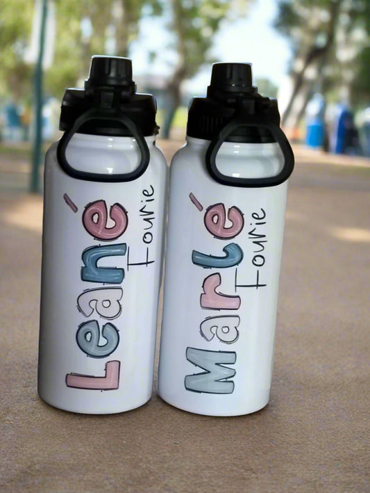 Personalised 940ml Chubby Water Bottle - Double-Walled,  Stainless steel