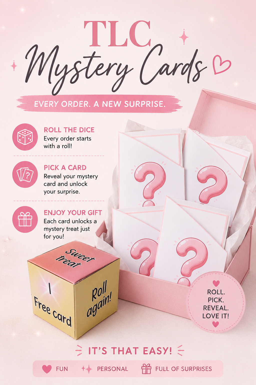 TLC Mystery Cards