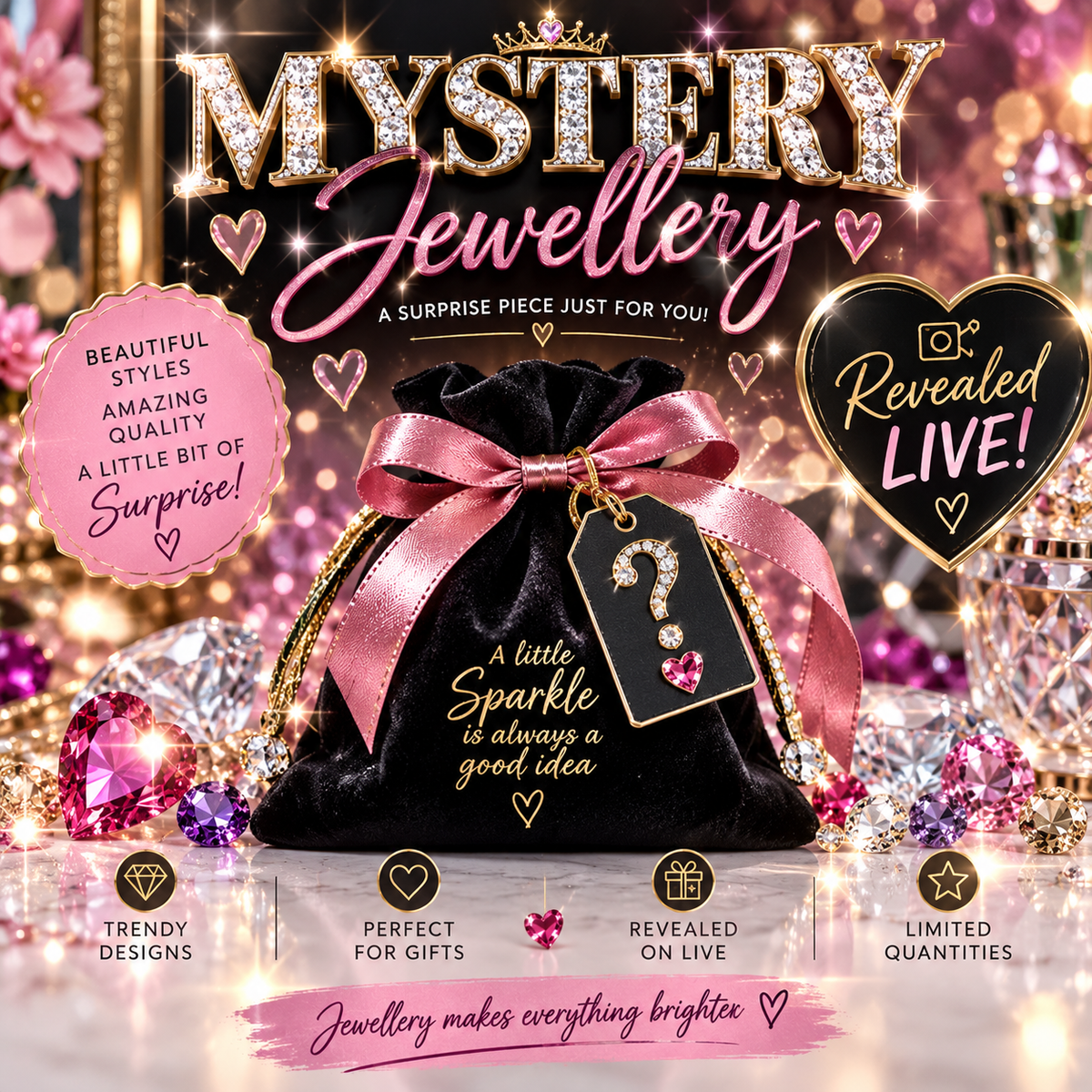 Mystery Earrings – Revealed LIVE!
