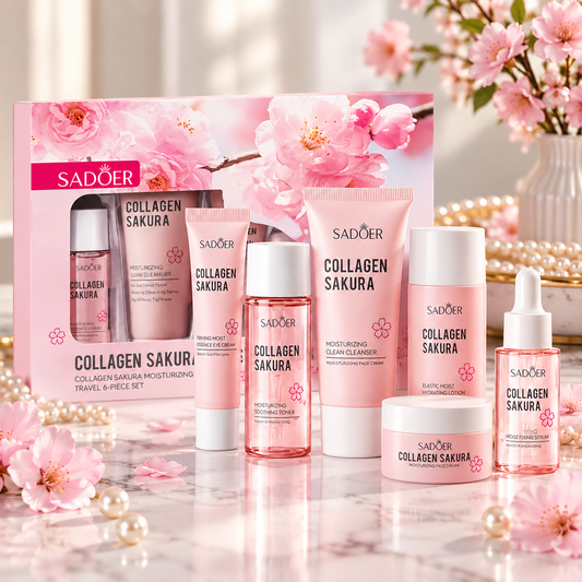 SADOER Collagen Sakura Skincare Set