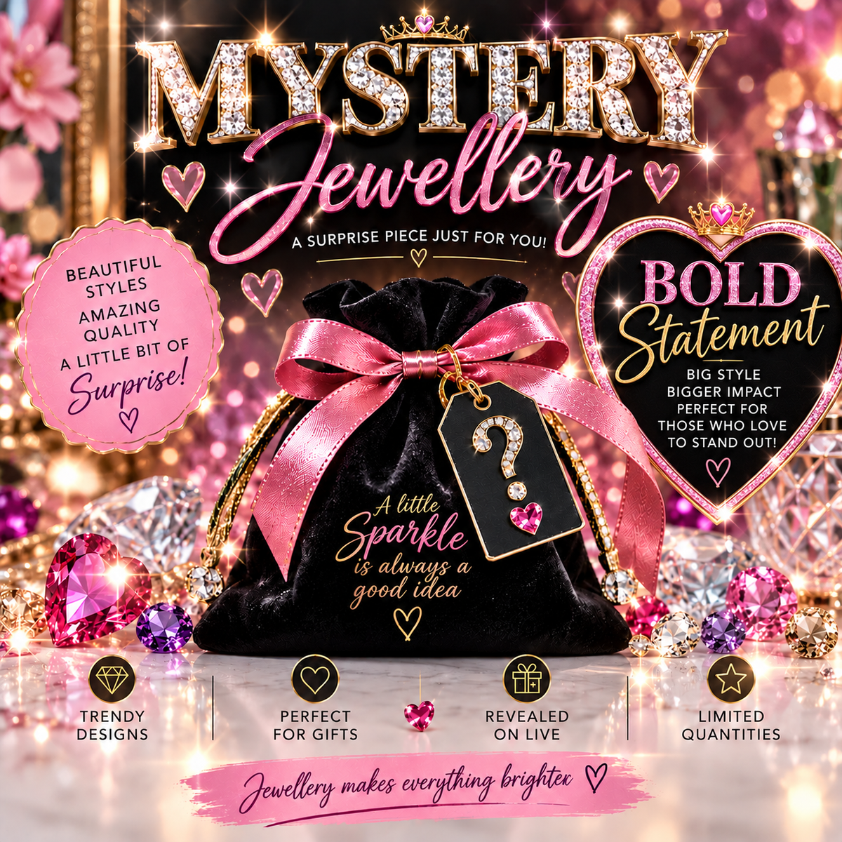 Mystery Earrings – Revealed LIVE!