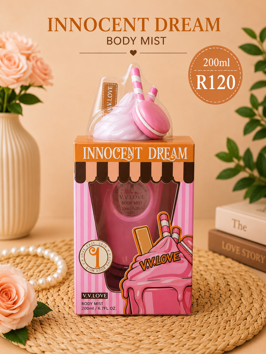 V.V.LOVE 200ml Body Mist Collection
