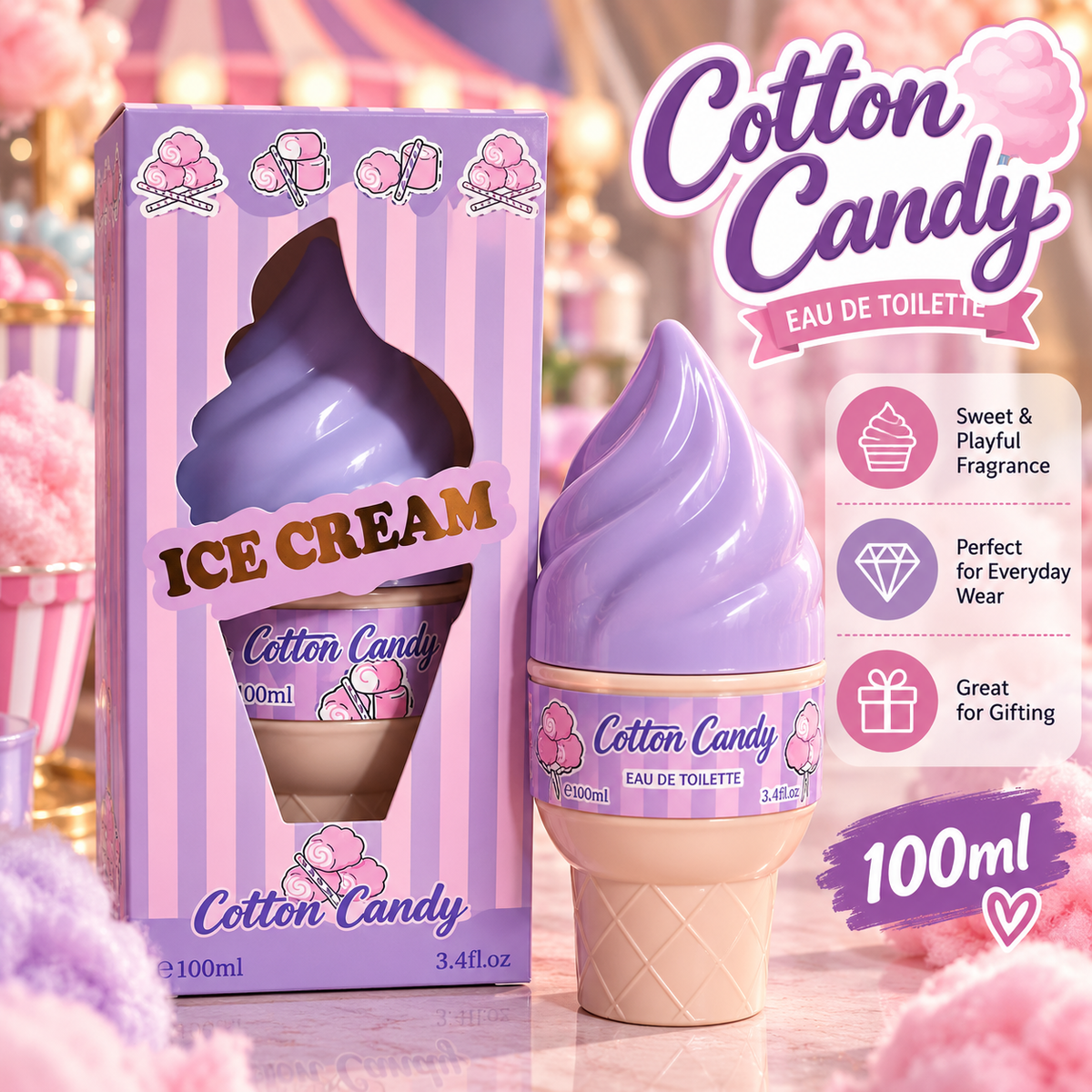 Ice Cream Eau de Toilette Collection – 100ml
