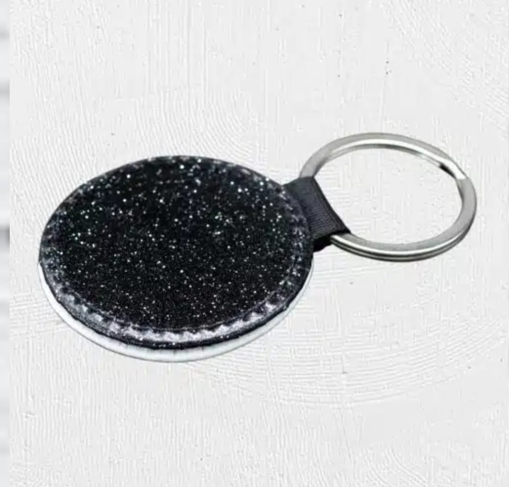 Personalised PU Leather Keyrings - round / square (Buy 10 get 10% off)