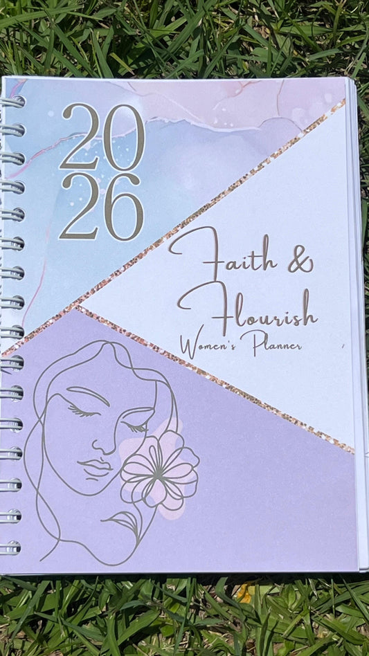 The Faith & Flourish 2026 Women’s Planner is officially here!
