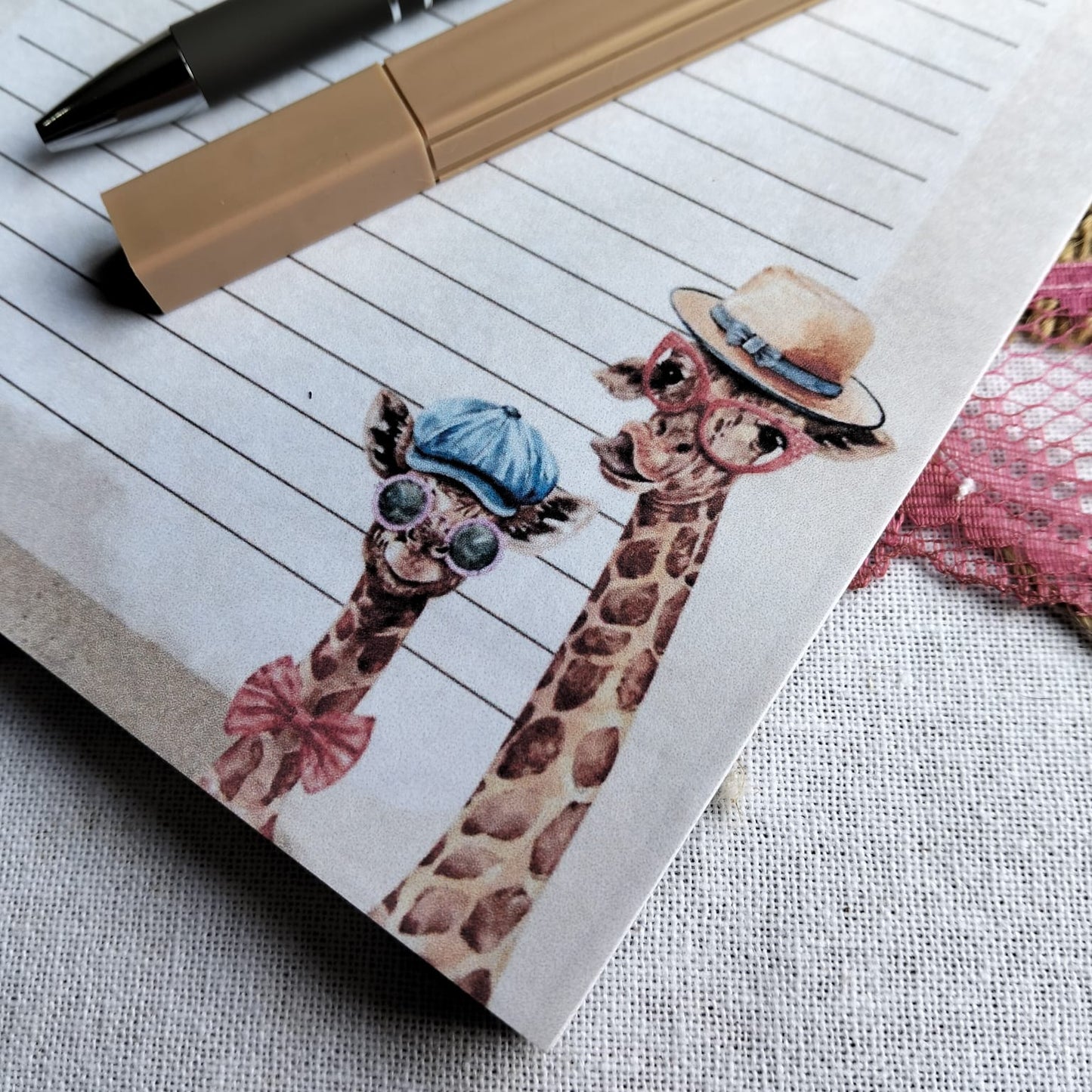 Custom A5 Notebook & Stationery Set