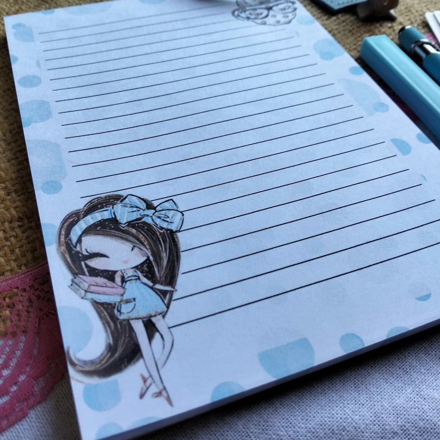 Custom A5 Notebook & Stationery Set