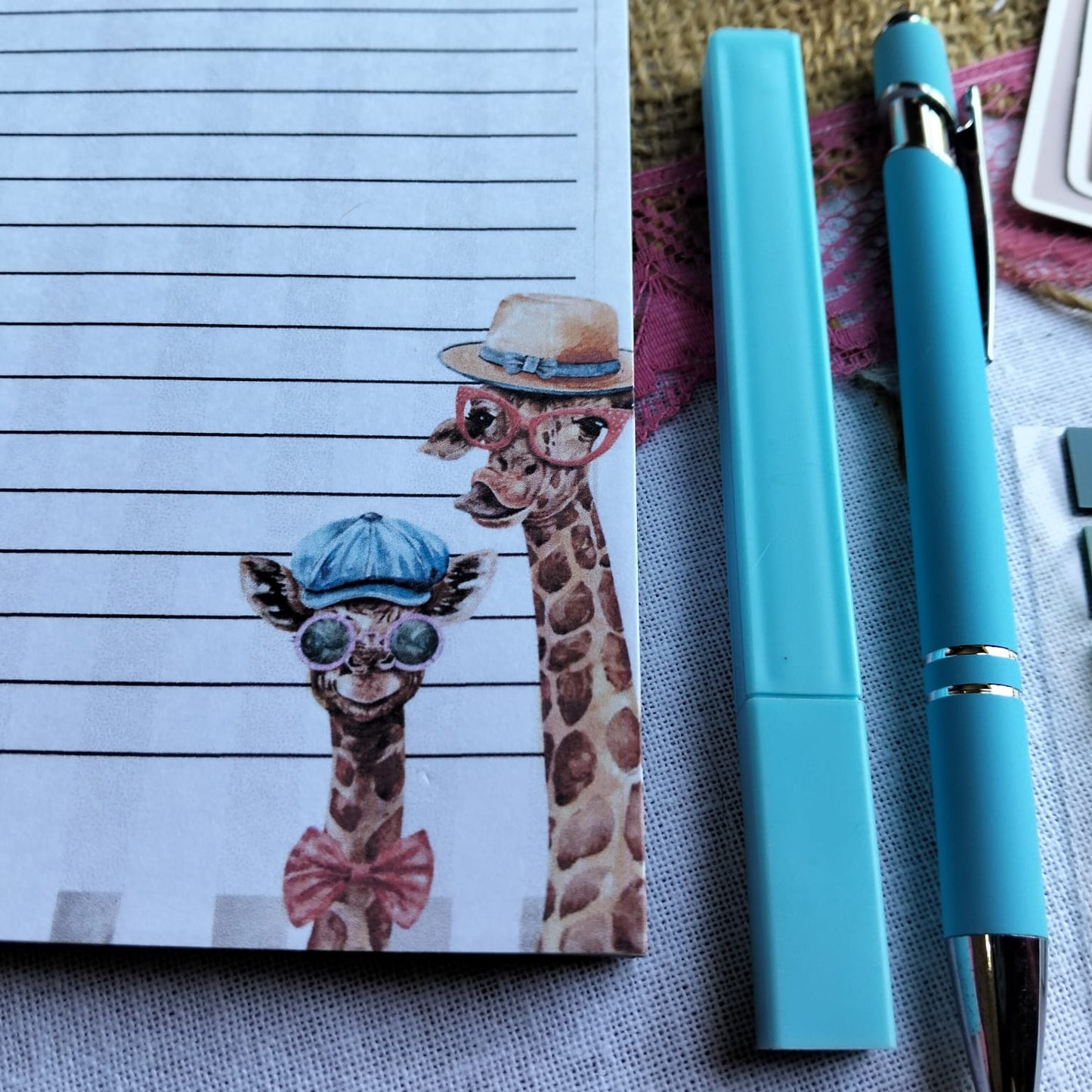 Custom A5 Notebook & Stationery Set
