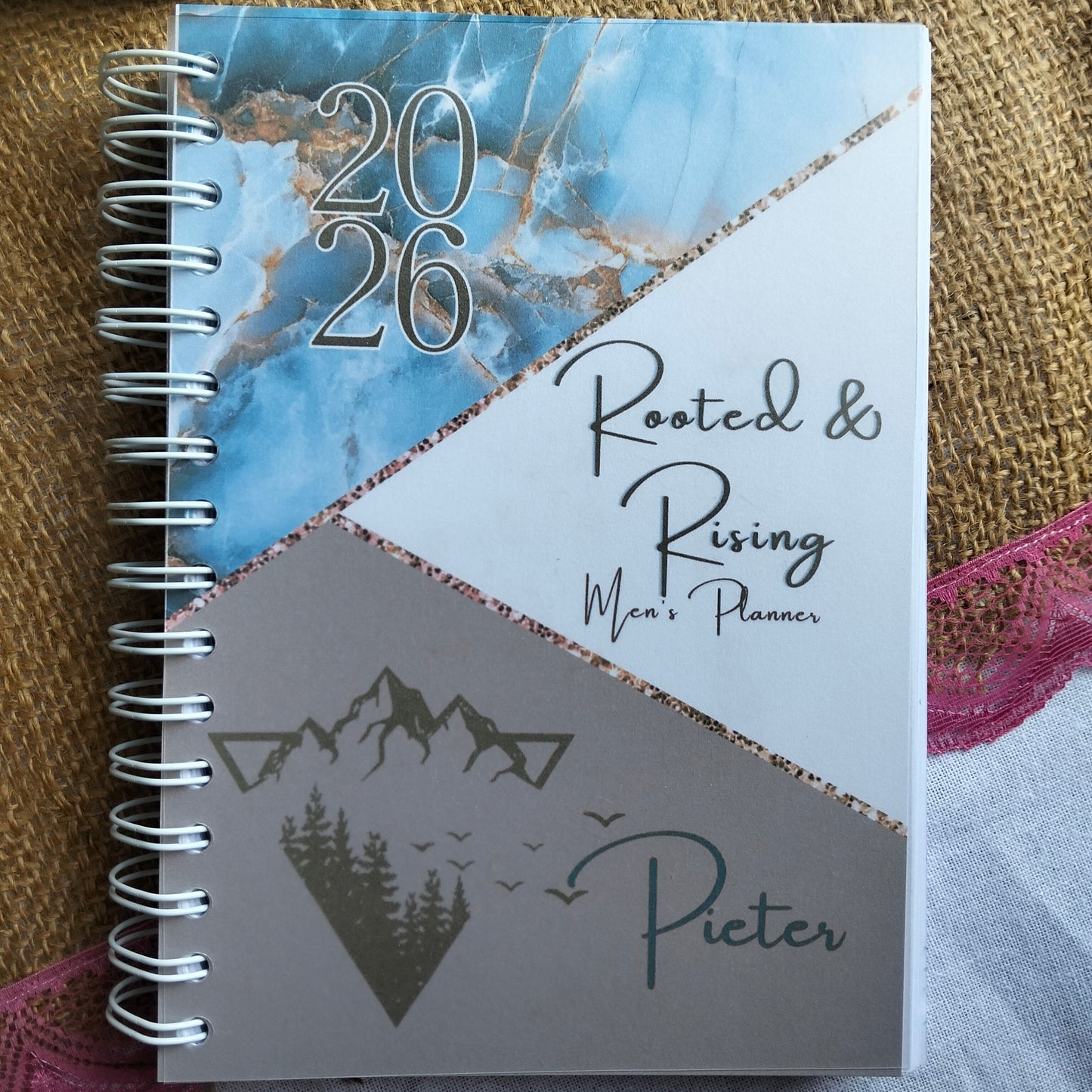 Rooted & Rising – Men’s Planner 2026