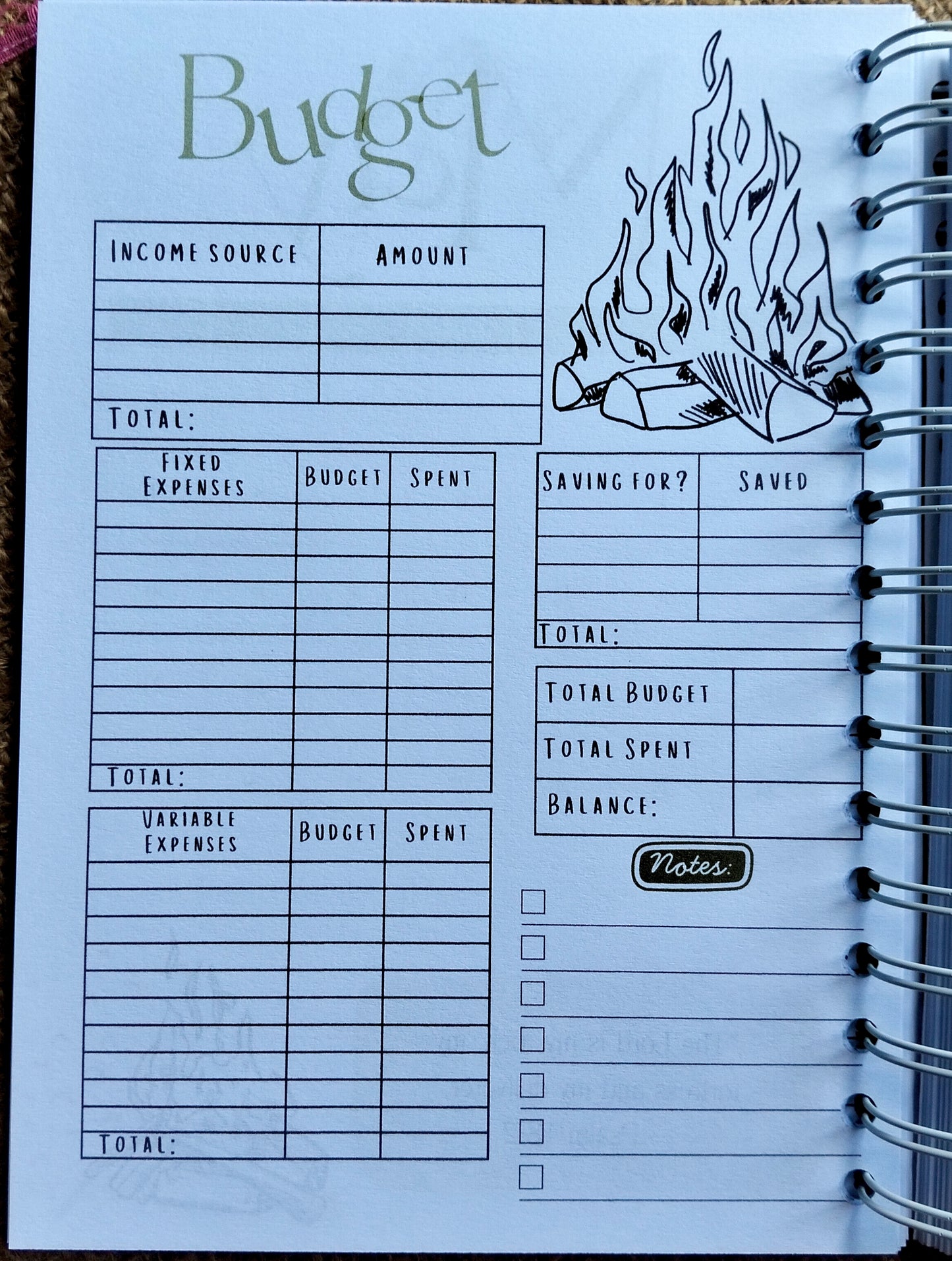 Rooted & Rising – Men’s Planner 2026