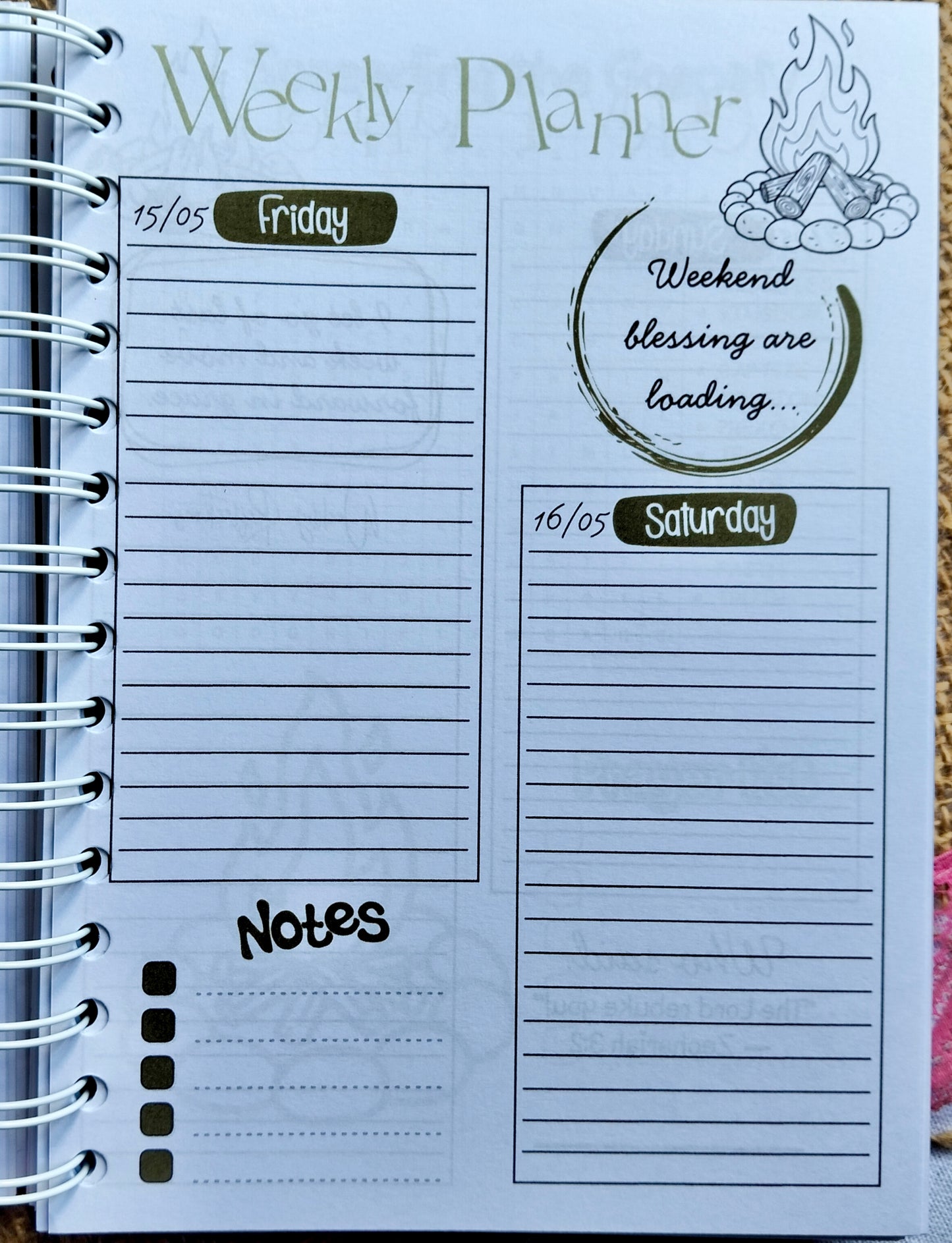Rooted & Rising – Men’s Planner 2026