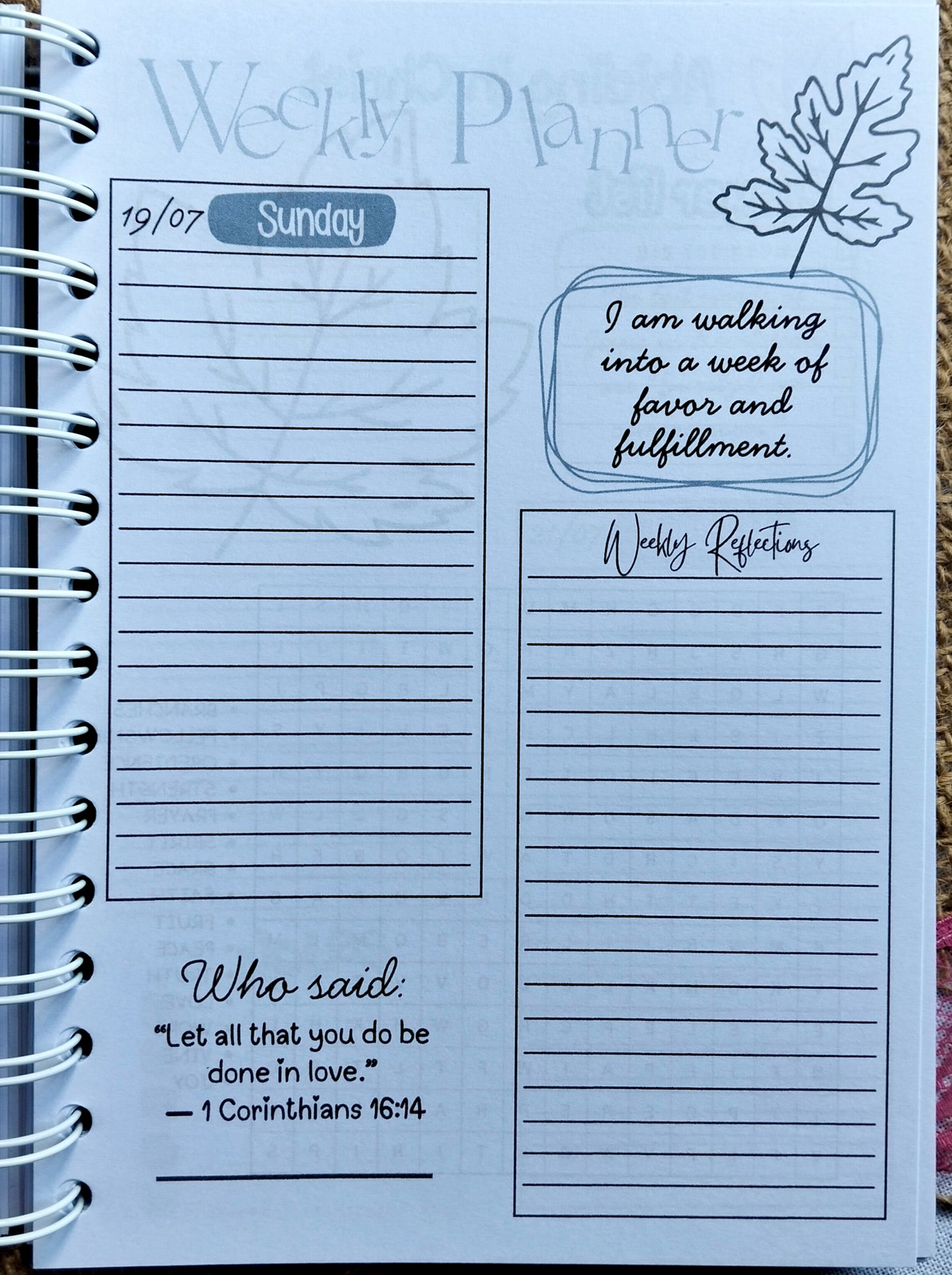 Rooted & Rising – Men’s Planner 2026