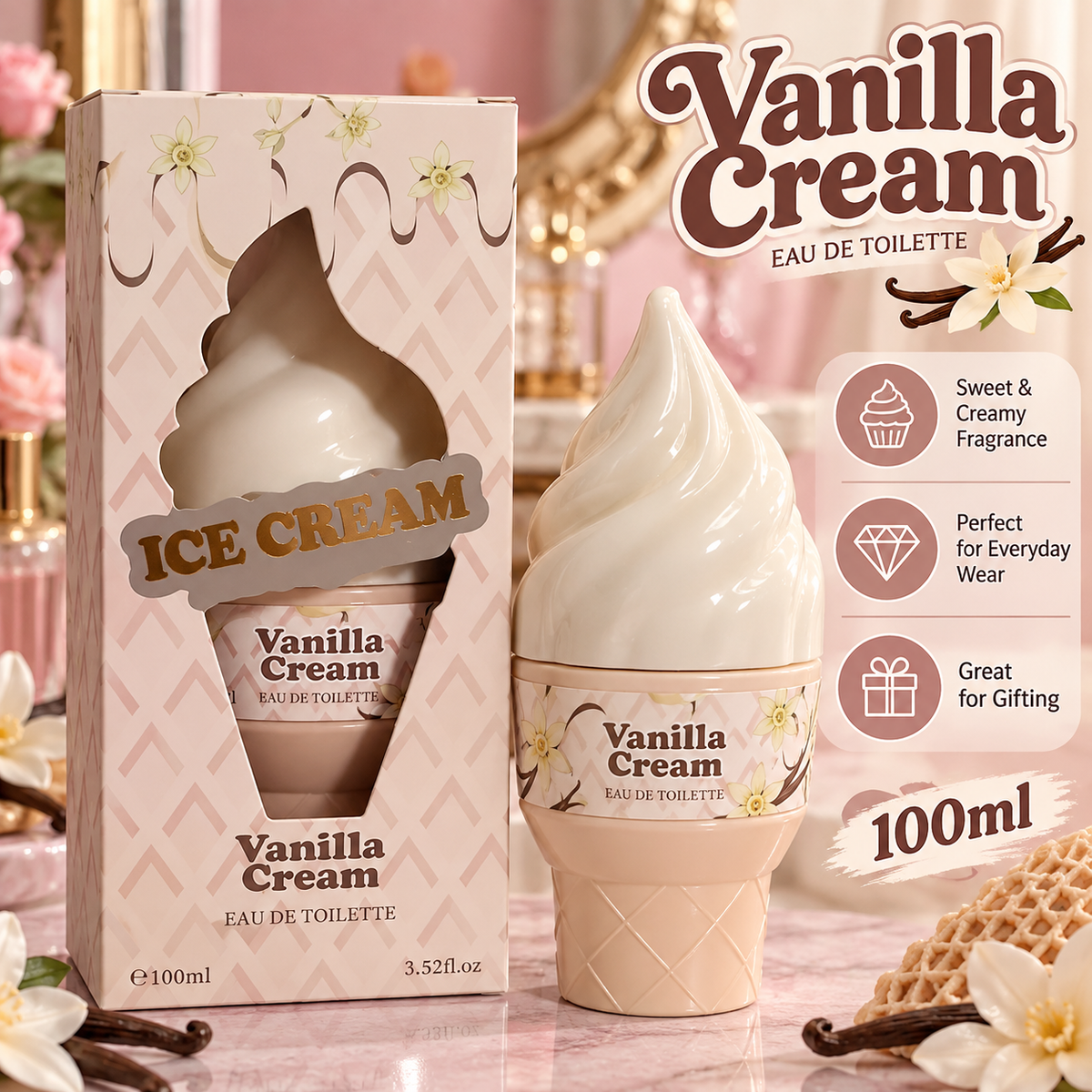 Ice Cream Eau de Toilette Collection – 100ml