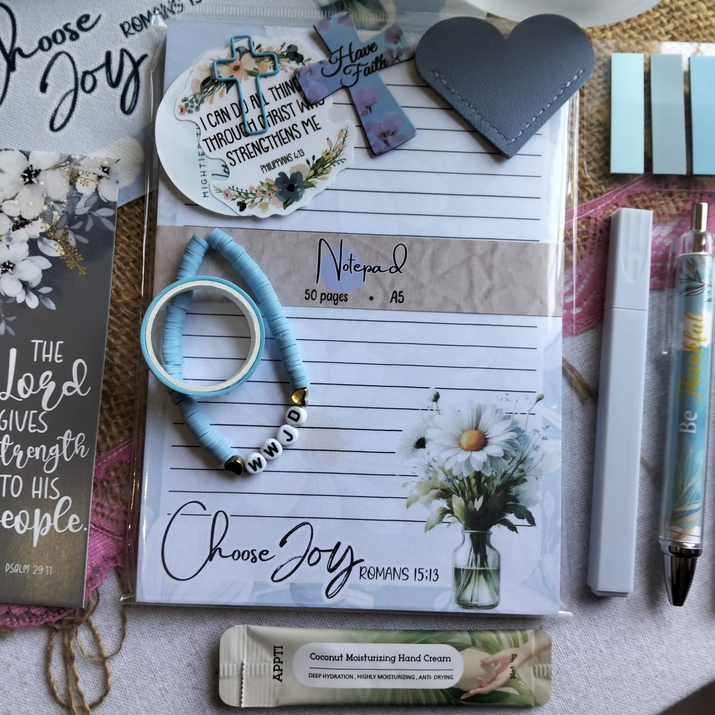 Faith Stationery Scoop Box