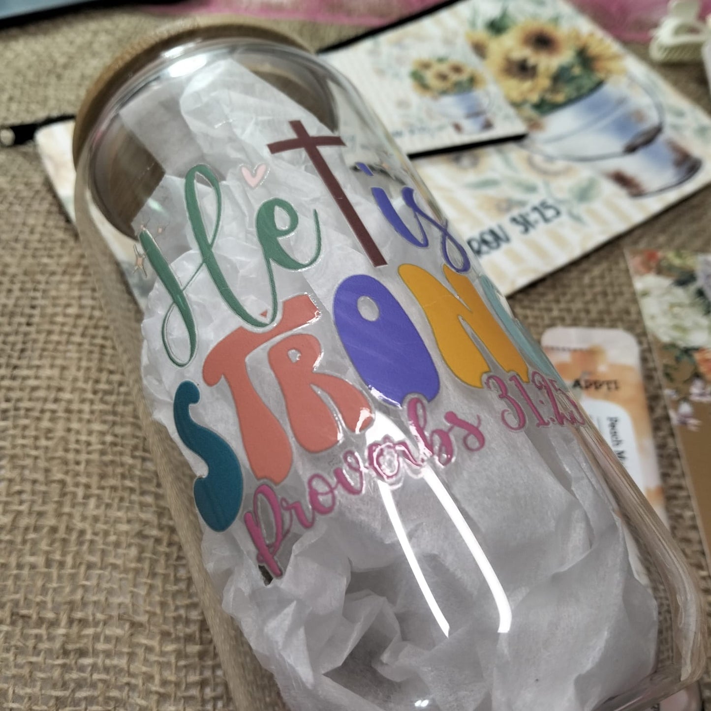 Faith Stationery Scoop Box