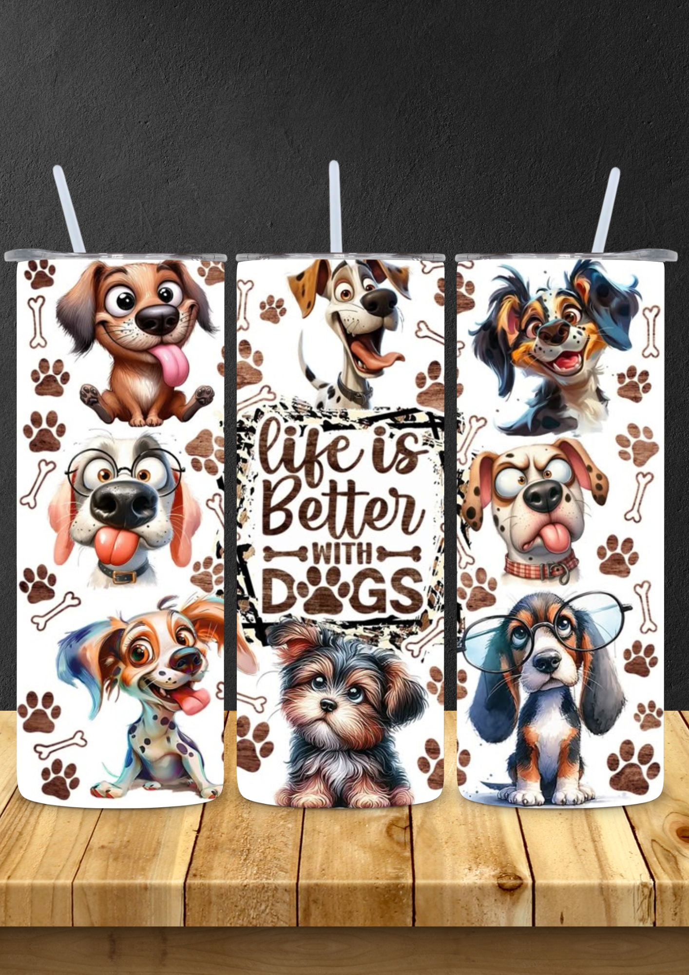 590ml Stainless Steel Tumblers - Custom Designs